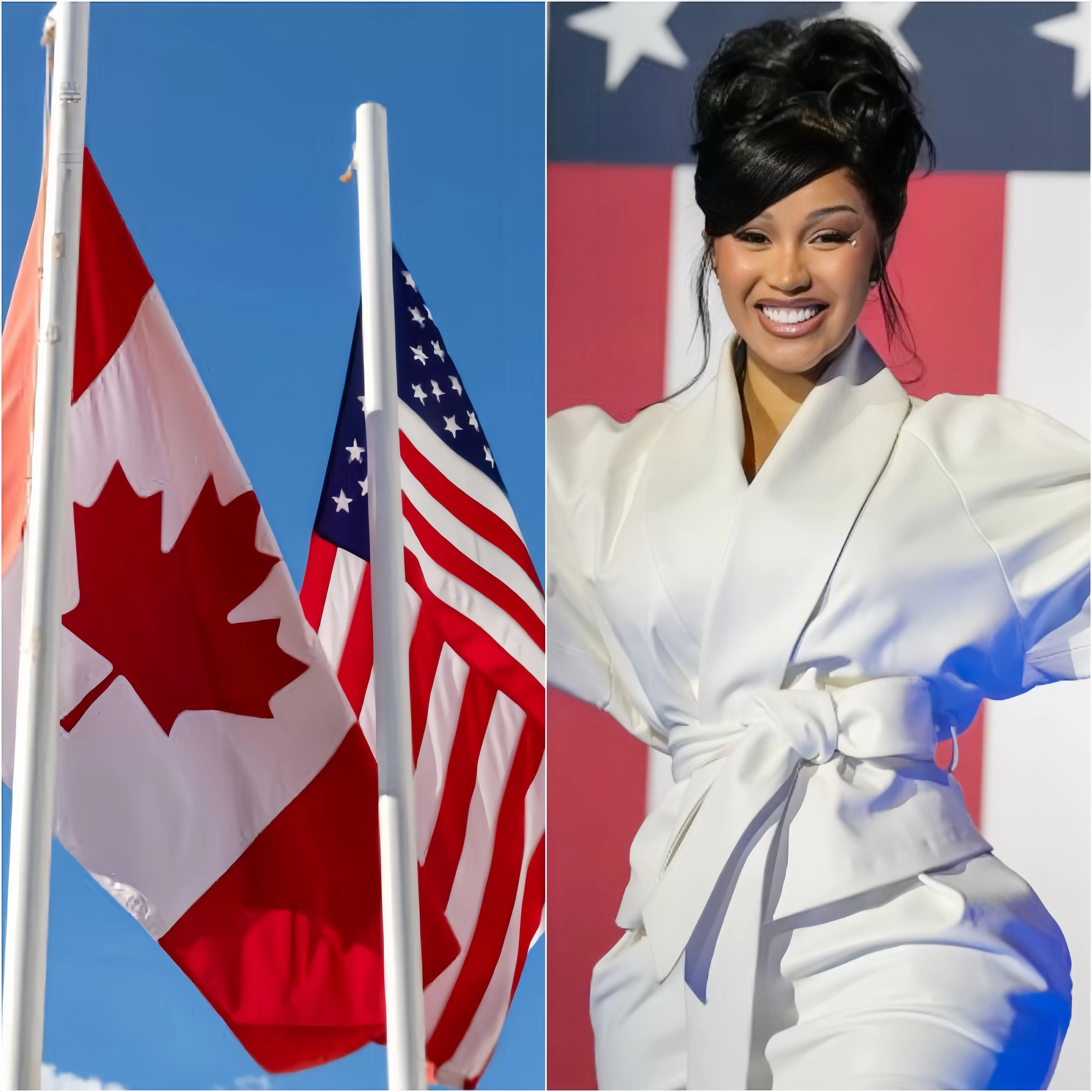 Cover Image for ÚLTIMA HORA: Cardi B anuncia planes de mudarse a Canadá con sus hijos después de la ola de revuelo masivo.