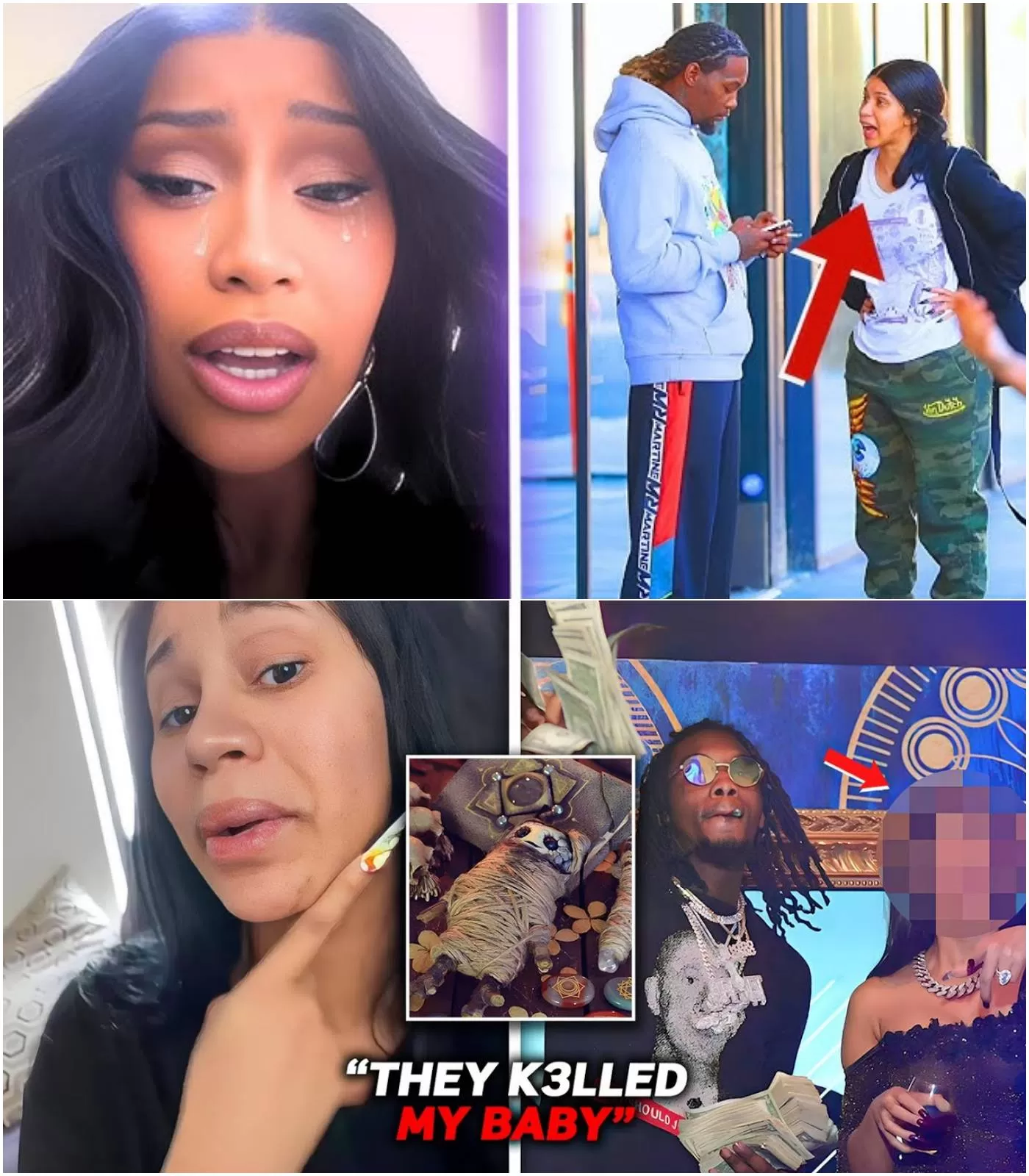 Cover Image for 🛑Cardi B DÉVOILE que sa maîtresse a utilisé de la magie noire pour NUIRE à son nouveau-né !