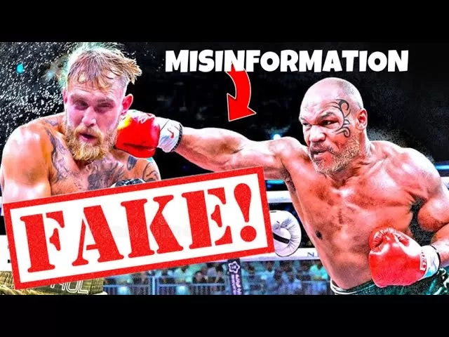 The Mike Tyson vs Jake Paul Fight Video Is FAKE! ⚠️ Don't Be Fooled! The  Real Fight is on 15th 🥊 - YouTube