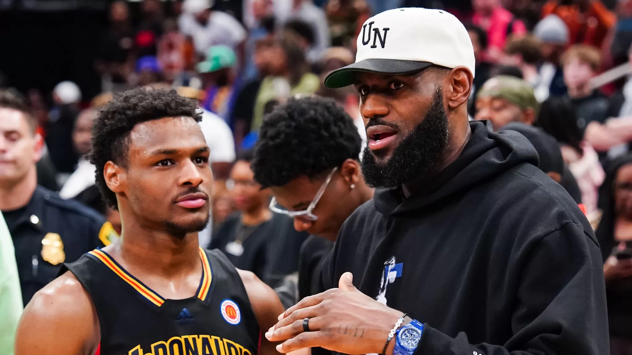 LeBron James Reflects on unique achievement as he and son Bronny prepare to  make NBA history