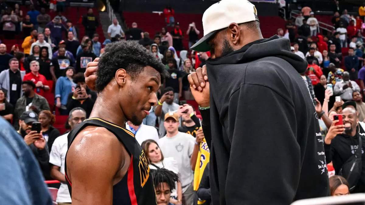 LeBron James Made a Heart-Stirring Admission About Playing With Bronny  James - Athlon Sports