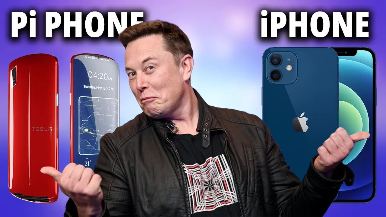 Tesla Pi Phone vs Apple iPhone | Who Will WIN? - YouTube