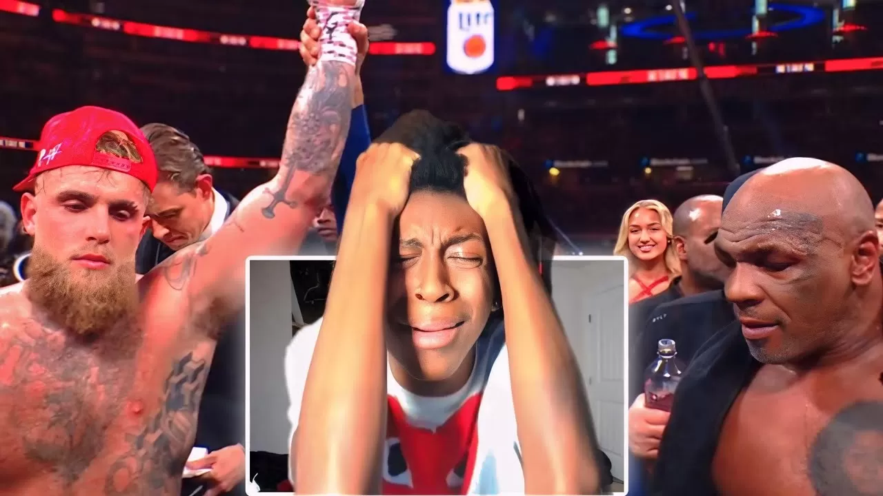 Everyone's Reaction To Mike Tyson Losing To Jake Paul - YouTube