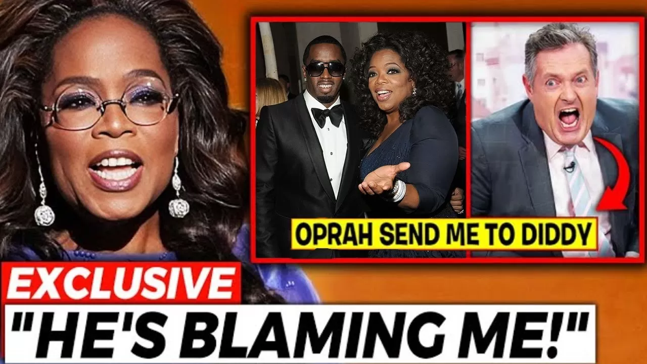 Oprah Winfrey LOSES IT As Piers Morgan REVEALS That Oprah Forced Him To  Hook Up With P. Diddy! - YouTube