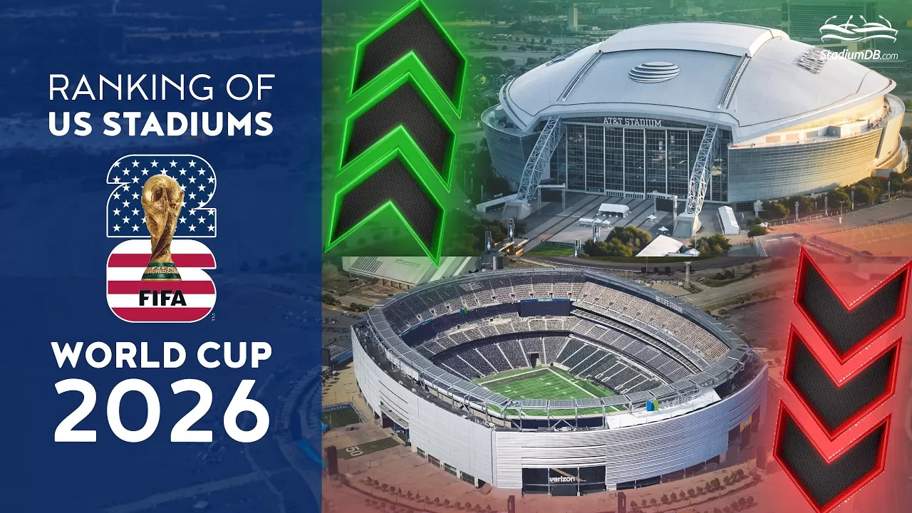 Ranking of US Stadiums for World Cup 2026 - YouTube