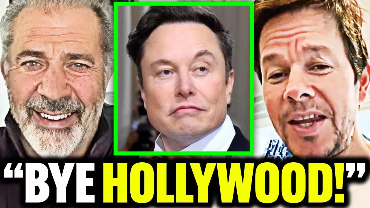 Elon Musk Invests $1 Billion in Mel Gibson's & Mark Wahlberg's New Un-Woke  Production Studio - YouTube