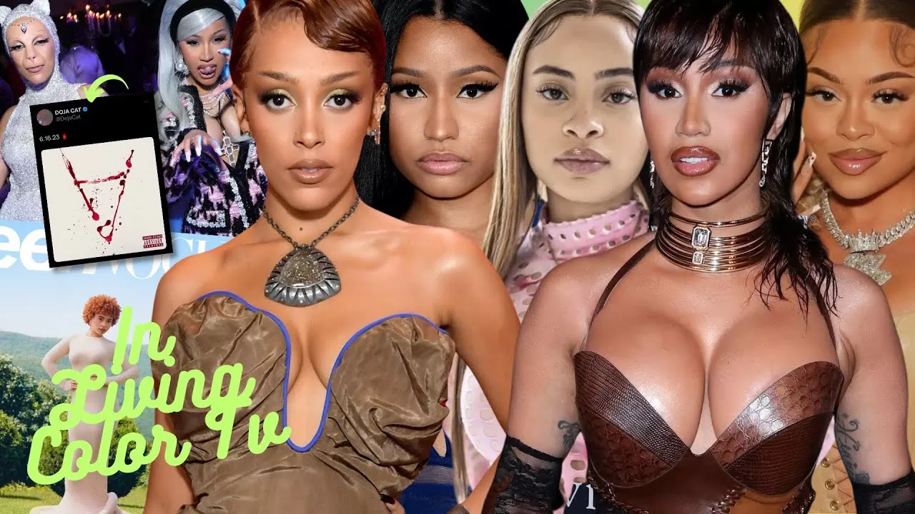 Ice Spice “DISMISSES” colorism | Cardi B “COPYING” Nicki Minaj’s collabs | Doja Cat drops single…