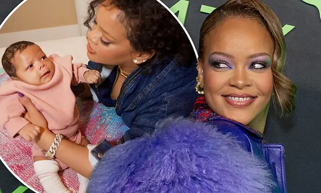 Rihanna admits shock at baby Riot not having the same size FOREHEAD as her  - and says watching A$AP Rocky as a father is a 'turn-on' in candid chat |  Daily Mail