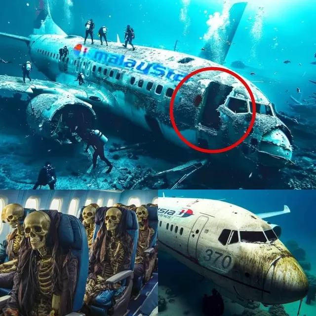 Après 10 ans de disparition, des images de l'épave de l'avion MH370 apparaissent au fond de la mer ?