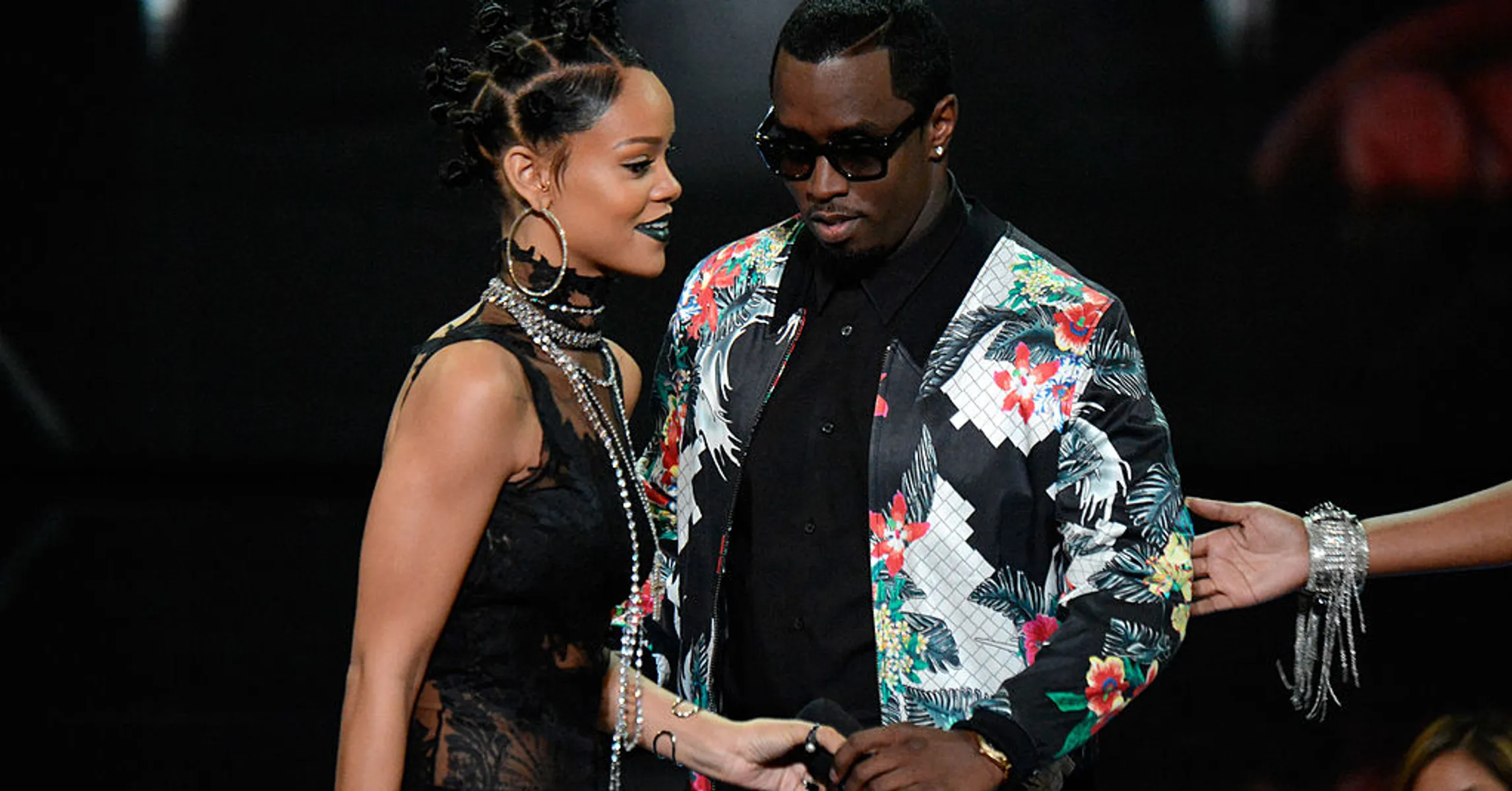 Rihanna laughs at reporter who asks if she went to Diddy's parties: watch