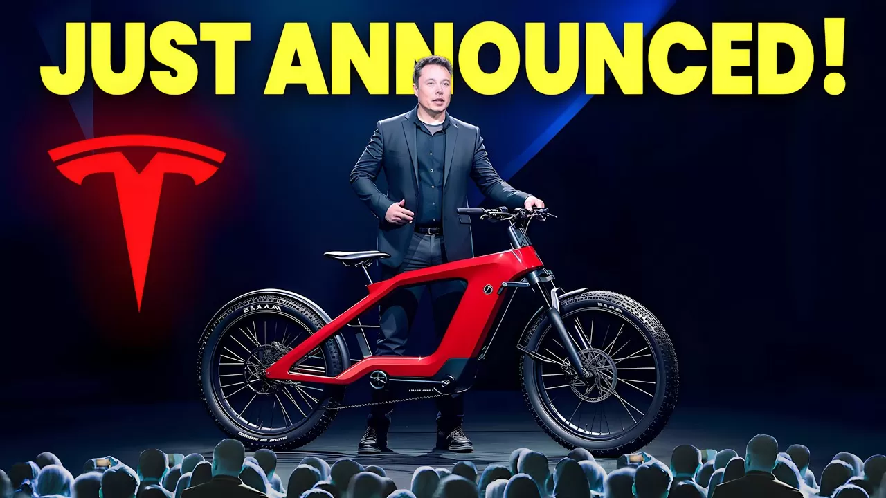 Elon Musk: "I Am Releasing Tesla E-Bike Today!" - YouTube