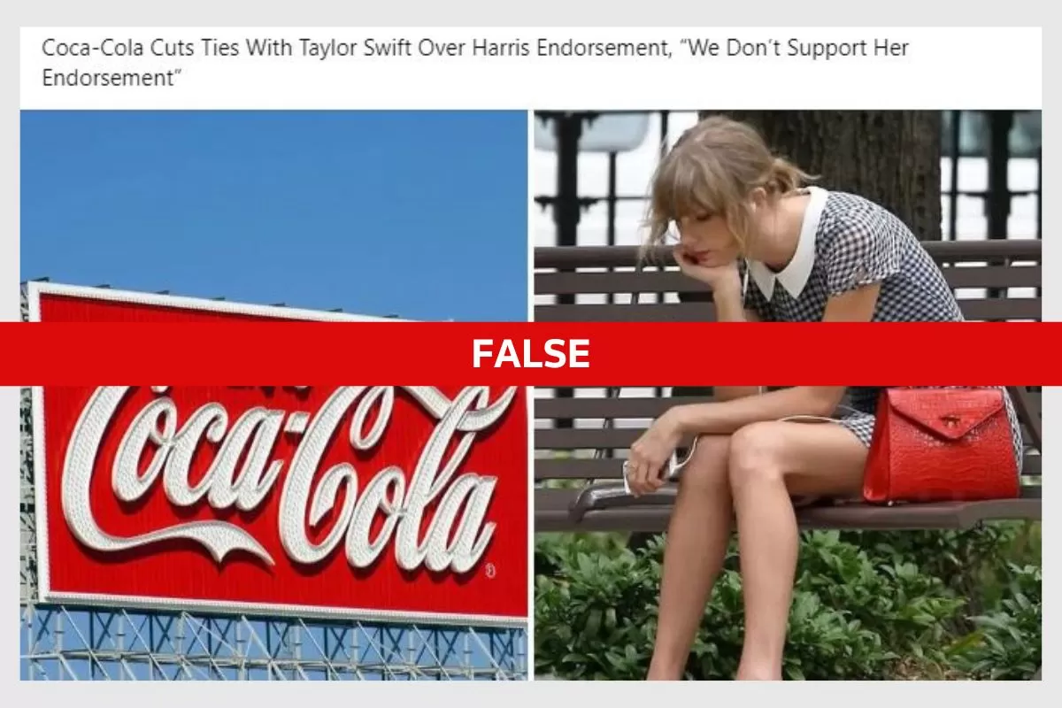 Fact Check: Coca-Cola did not cut ties with Taylor Swift following Harris  endorsement | Reuters