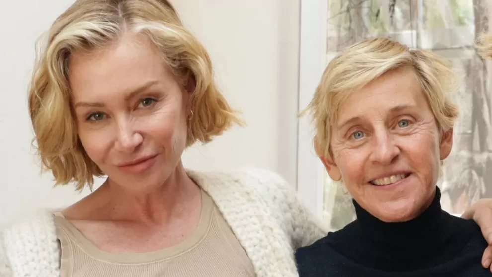 Portia de Rossi y Ellen degeneran en Montecito