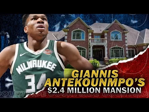 Inside Giannis Antetokounmpo's $2.4 Million Mansion - YouTube