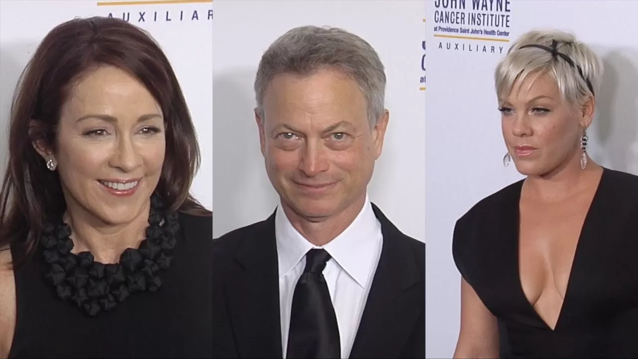 P!nk, Patricia Heaton, Gary Sinise "30th Annual John Wayne Odyssey Ball" -  YouTube