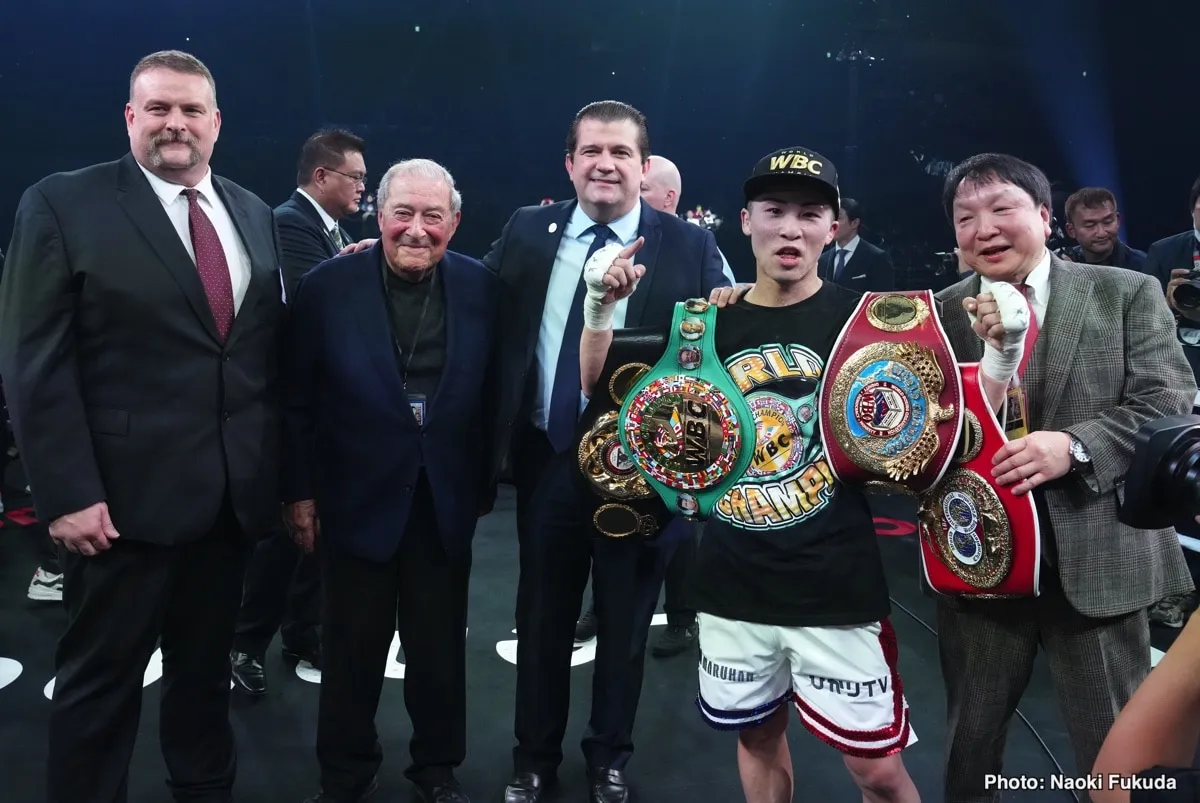 Naoya Inoue choisit l'héritage plutôt que le salaire et exclut le choc avec  Tank Davis