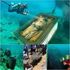 Artifact Archaeology - Rediscovered: Over 1,000 Years Underwater, Ancient Egypt's Divine Treasures! Read more: https://t.co/RJo1PUaWMd #UnderwaterArchaeology #EgyptianGods #Archaeology | Facebook