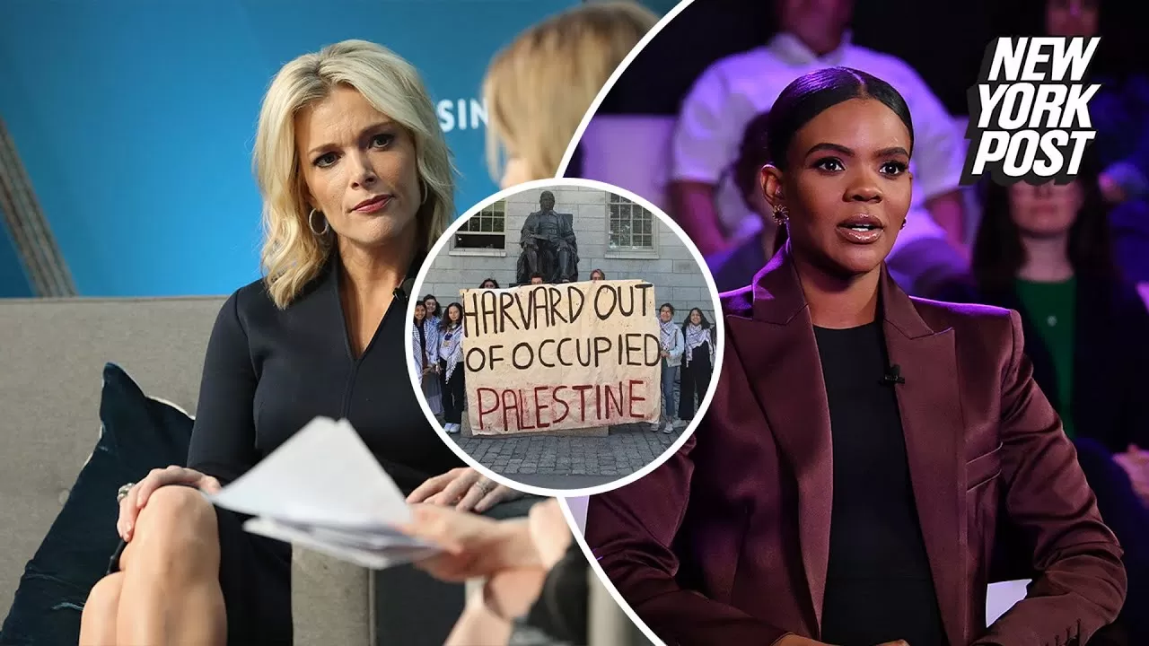 Megyn Kelly, Candace Owens have fiery clash over blacklisting pro-Hamas  Harvard students - YouTube