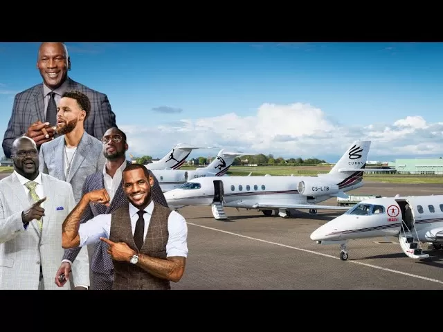 Flying with Style - NBA Players and their Luxury JETS - YouTube