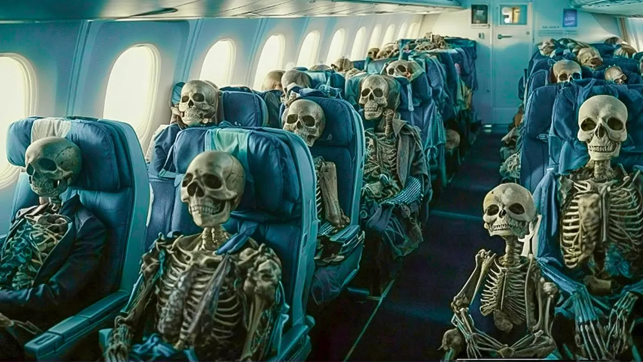 Airplane Takes Off in 2018, But Lands In 2024 With 92 Skeletons - YouTube