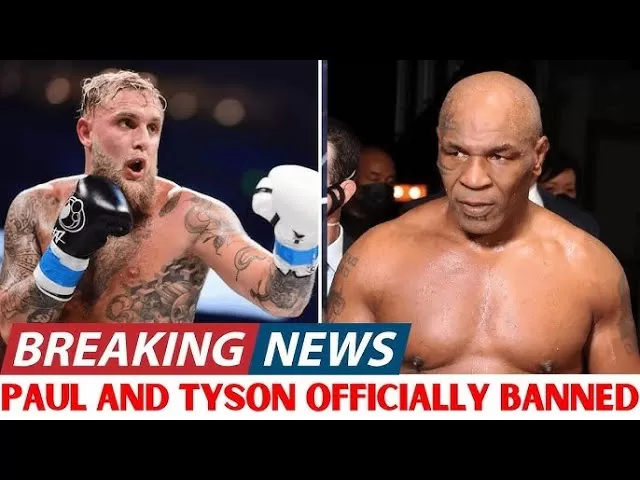 "Jake Paul and Mike Tyson Officially Banned After Controversial Fight |  Suspensions and Fallout"