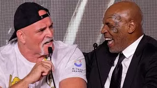 Mike Tyson TRADES WORDS with John Fury - both go back & forth at final  presser! - YouTube