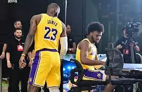 LeBron James y «la pura alegría» de jugar en los Lakers junto a su hijo  Bronny – noticias telemicro