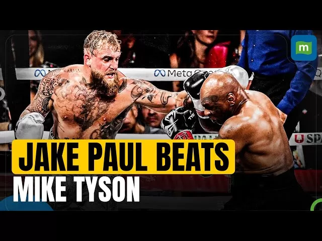 Jake Paul vs Mike Tyson: Jake Paul defeats MikeTyson in low energy fight |  N18G