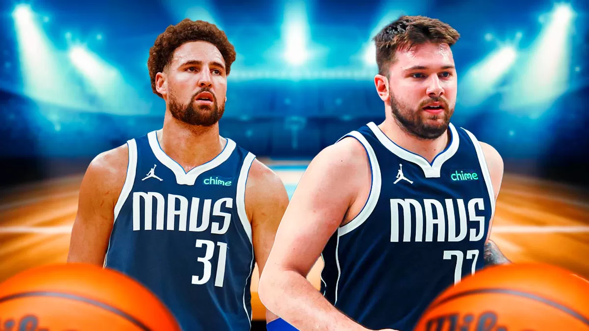 Mavericks' Luka Doncic explains how Klay Thompson 'makes life easier'