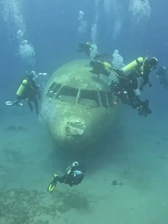 À l’intérieur de l’avion qui a coulé profondément dans l’océan et qui a été confondu avec le MH370