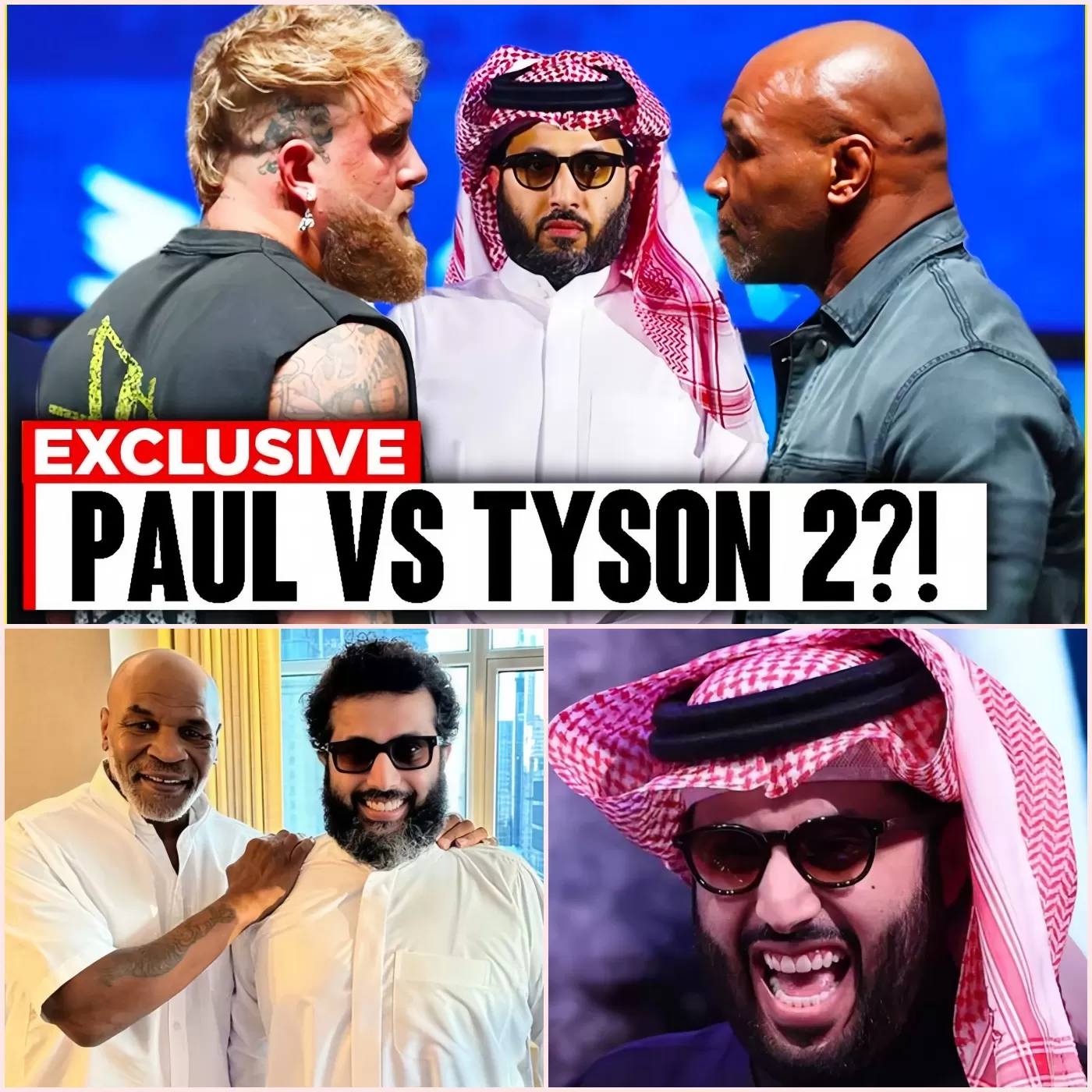 “H0T N3W”: Turki Alalshikh Offers $700 Million For Jake Paul Vs Mike ...