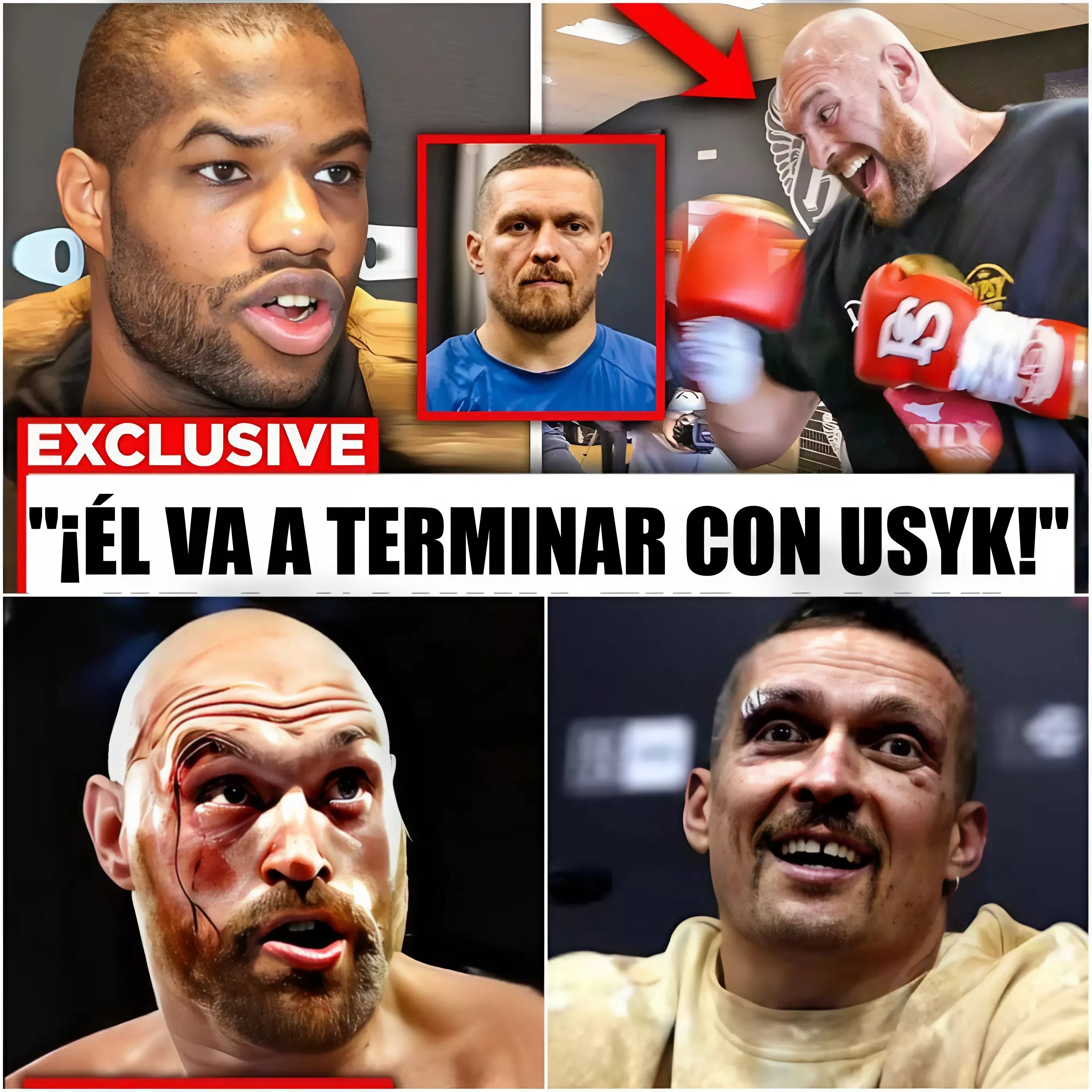 🔴Los profesionales advierten a Oleksandr Usyk que no pelee contra Tyson Fury después de nuevas imágenes de entrenamiento