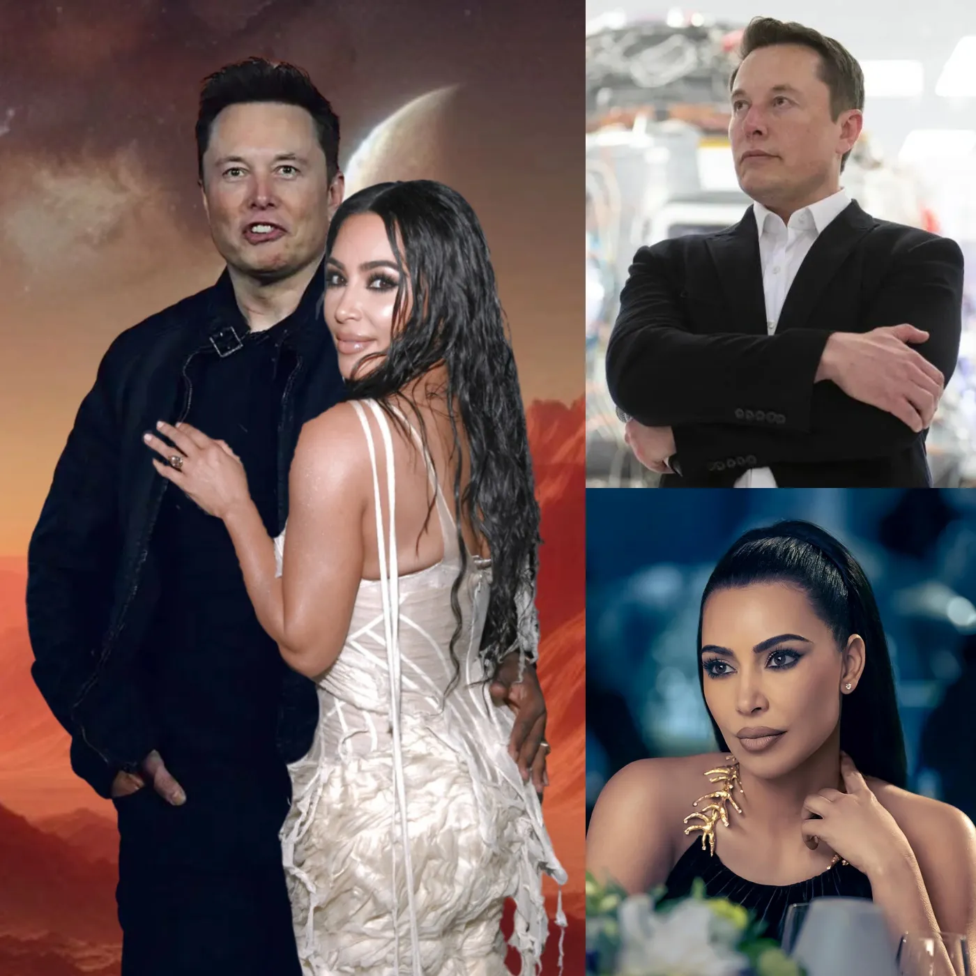 Déanfaidh Elon Musk Kim Kardashian ar an gcéad duine iomráiteach a chos ar Mhars