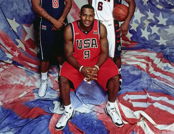 jordan 3 retro 2011 - LeBron James' jordan 3 retro 2011 "Team USA" PE for  the 2004 Olympics - BabylinoShops