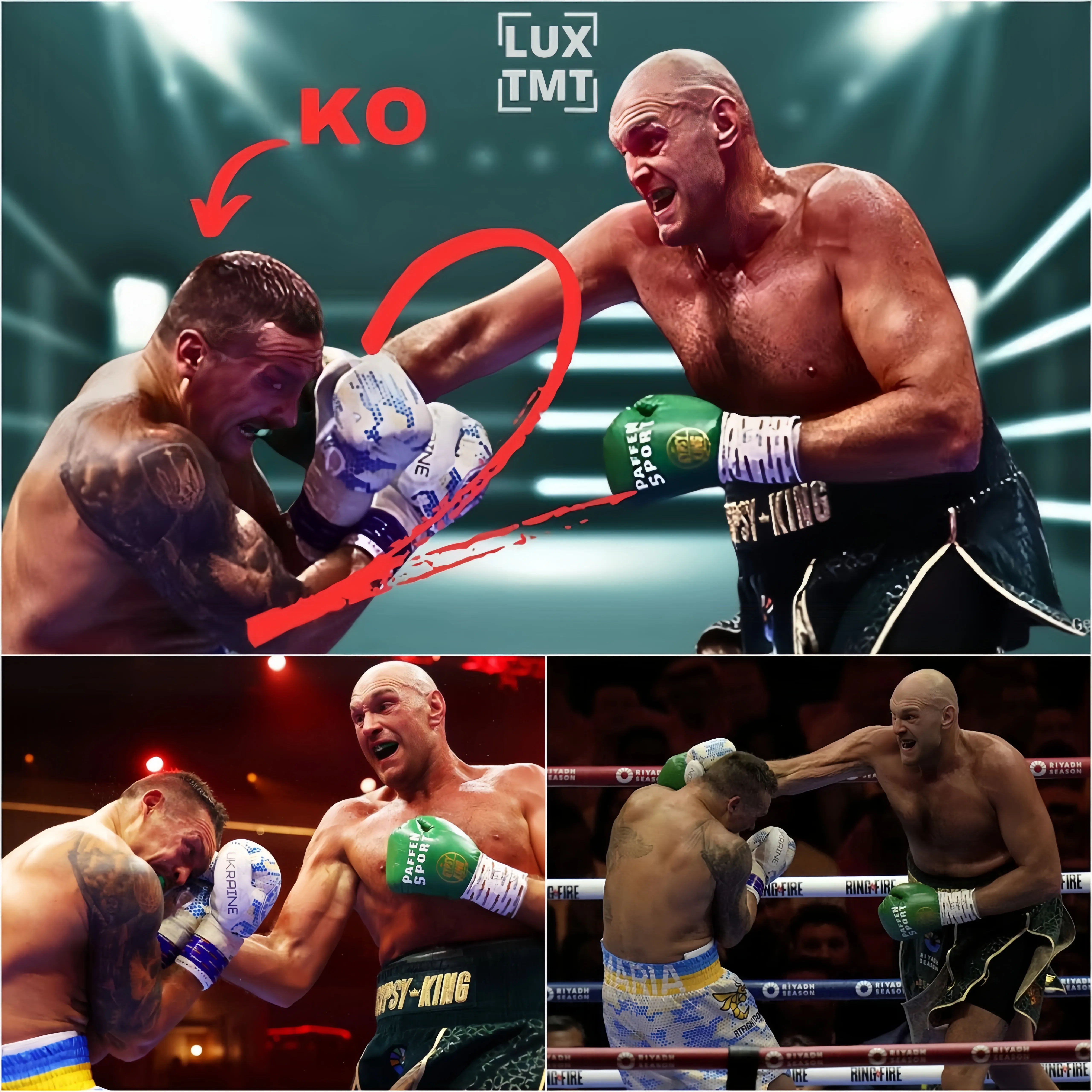 Huge Surprise: Tyson Fury Knocks Out Usyk In Just 40 Seconds, Shocking The World In Unforgettable Fight!