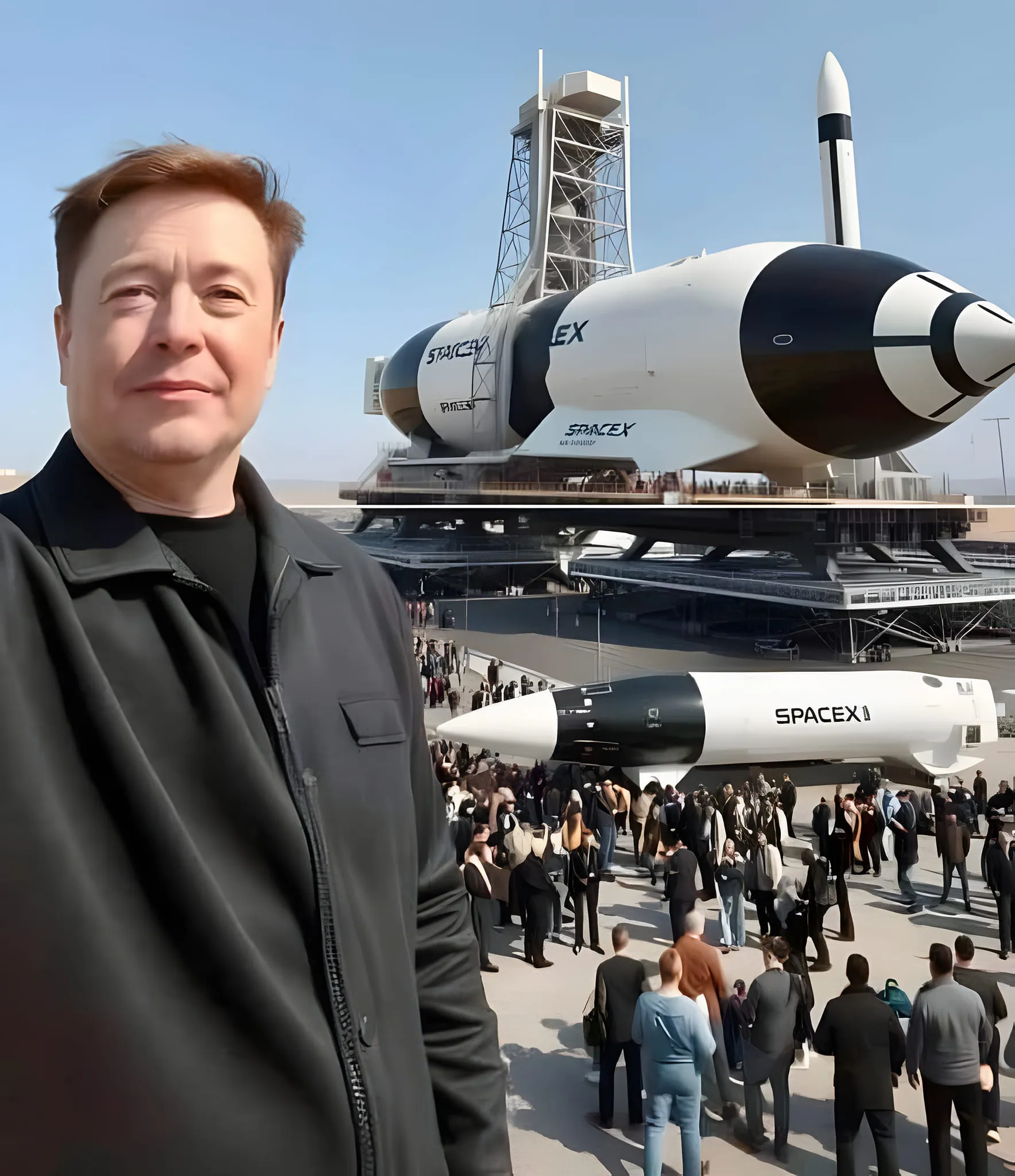 C'est officiel ! Elon Musk surprend le monde en dévoilant son jet spatial supersonique révolutionnaire