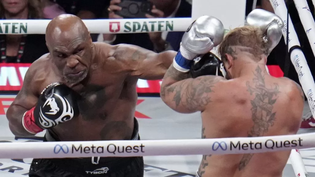 Jake Paul beats 58-year-old Mike Tyson as the hits don't match the hype