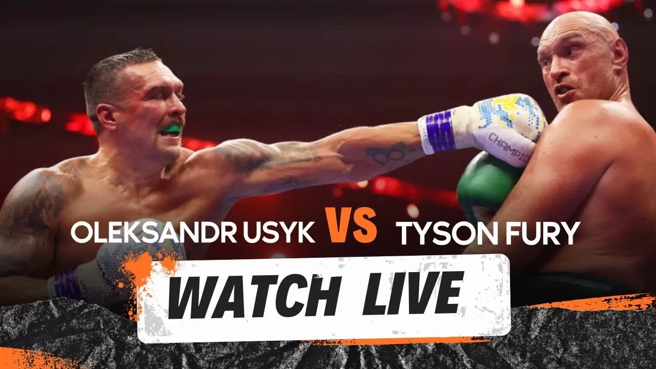 🔴 LIVE: Tyson Fury vs Oleksandr Usyk 2 | Heavyweight Boxing Rematch 2024 |  Watch Now - YouTube