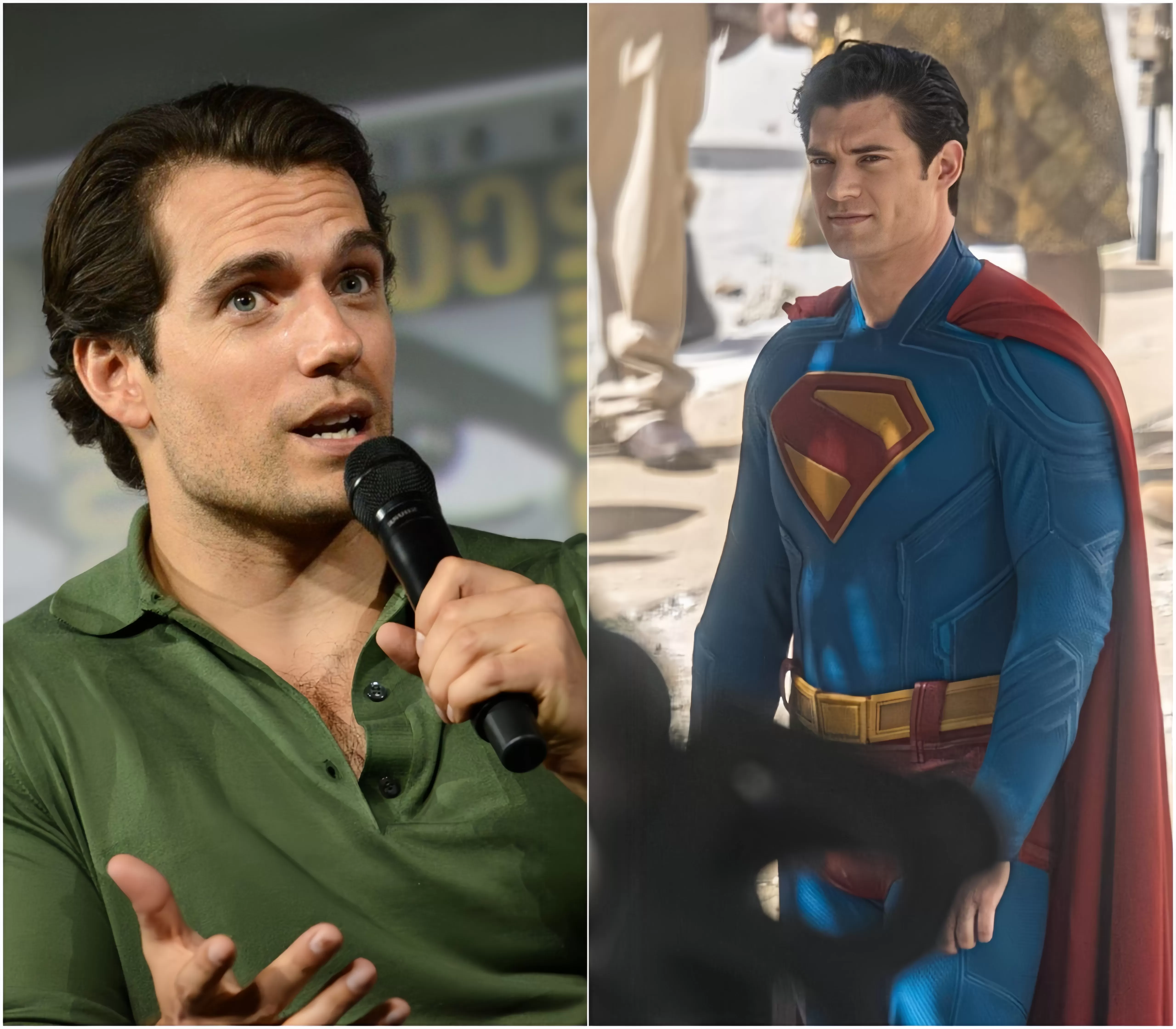 Henry Cavill breaks silence on David Corenswet's new look in Superman