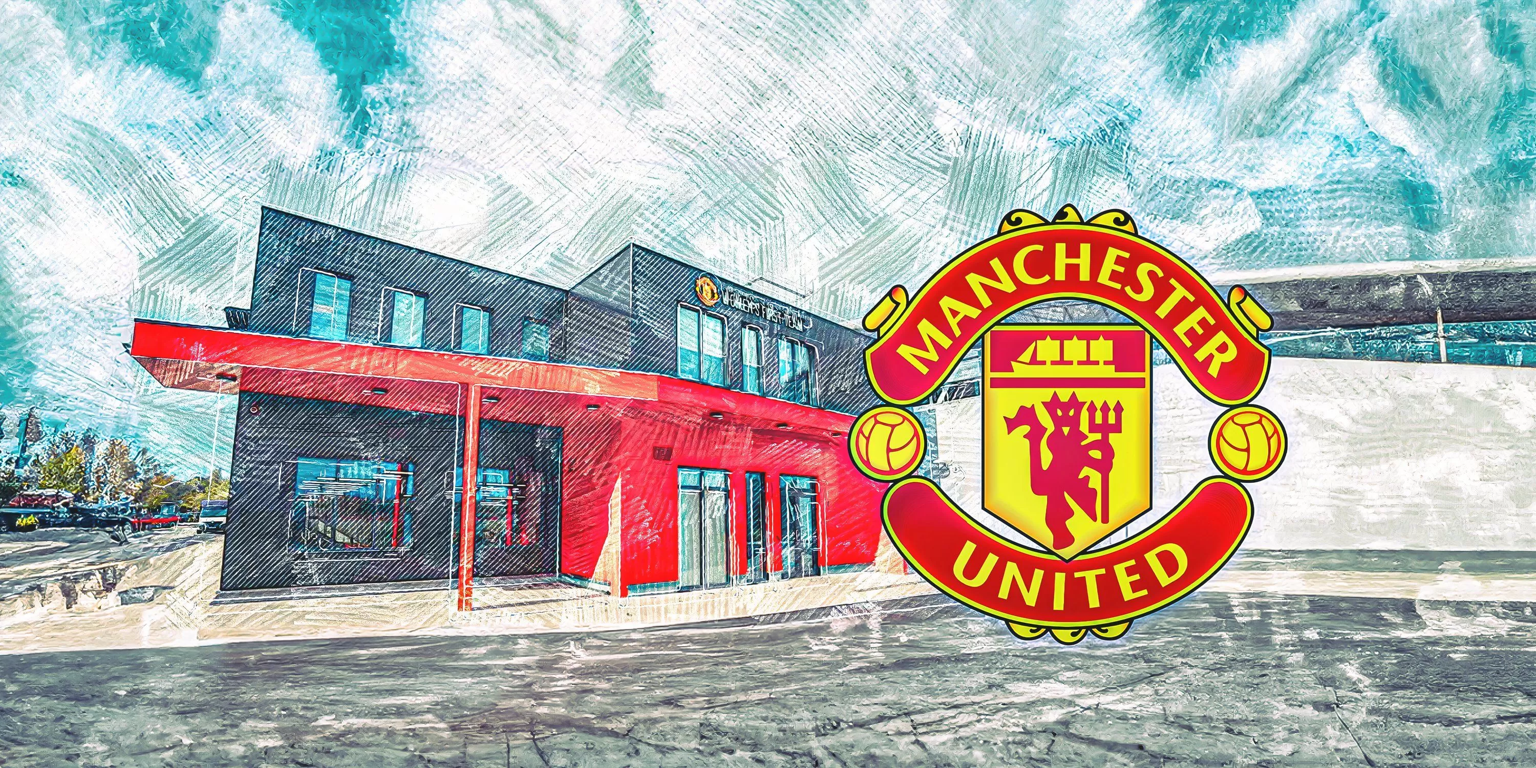 Disegni della ristrutturazione del centro di allenamento di Carrington da parte del Manchester United.