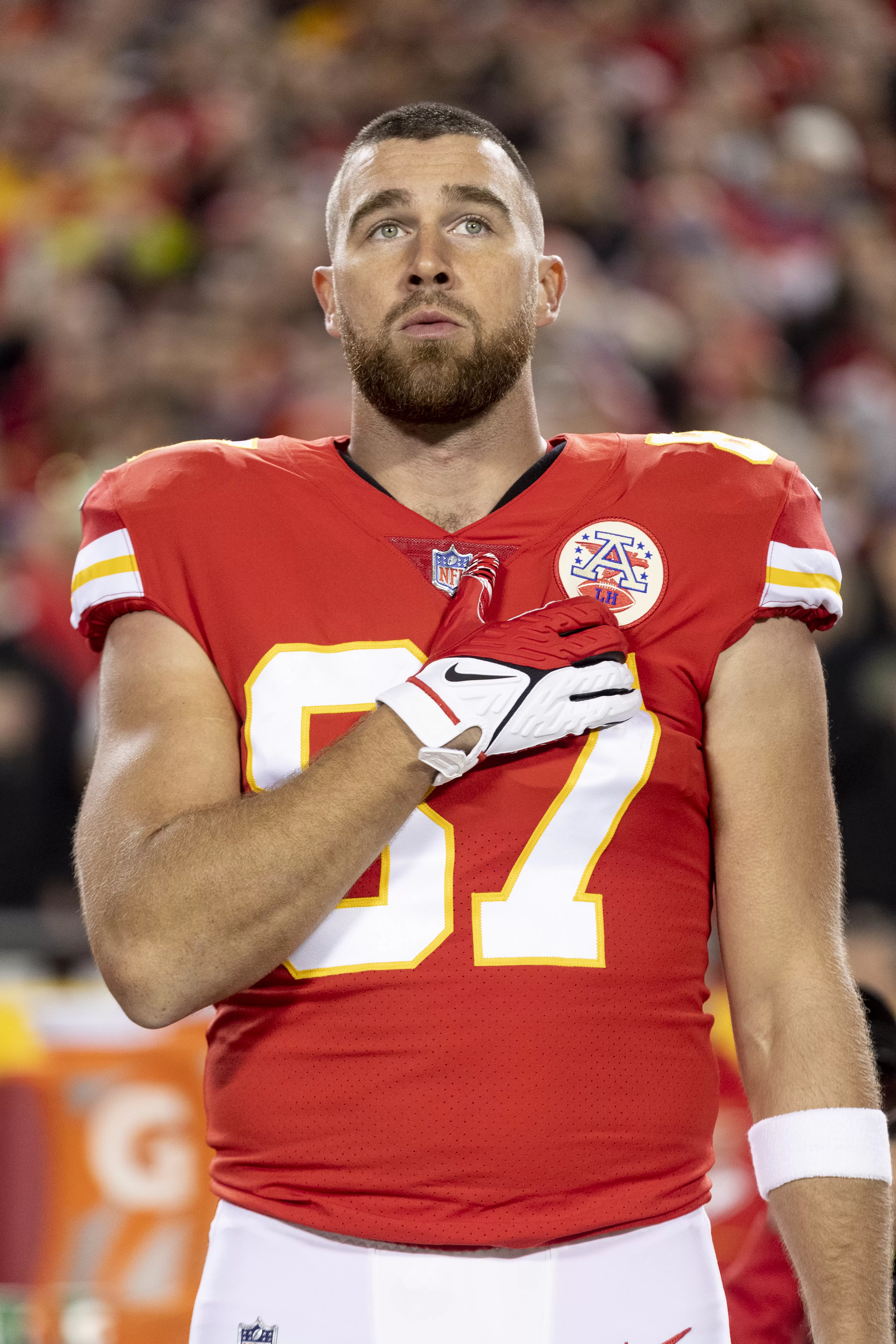 The changing style of Travis Kelce and how Taylor Swift's influence  'glammed-up' Chiefs star - with Patrick Mahomes help | The US Sun