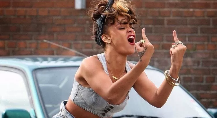 Angry Rihanna