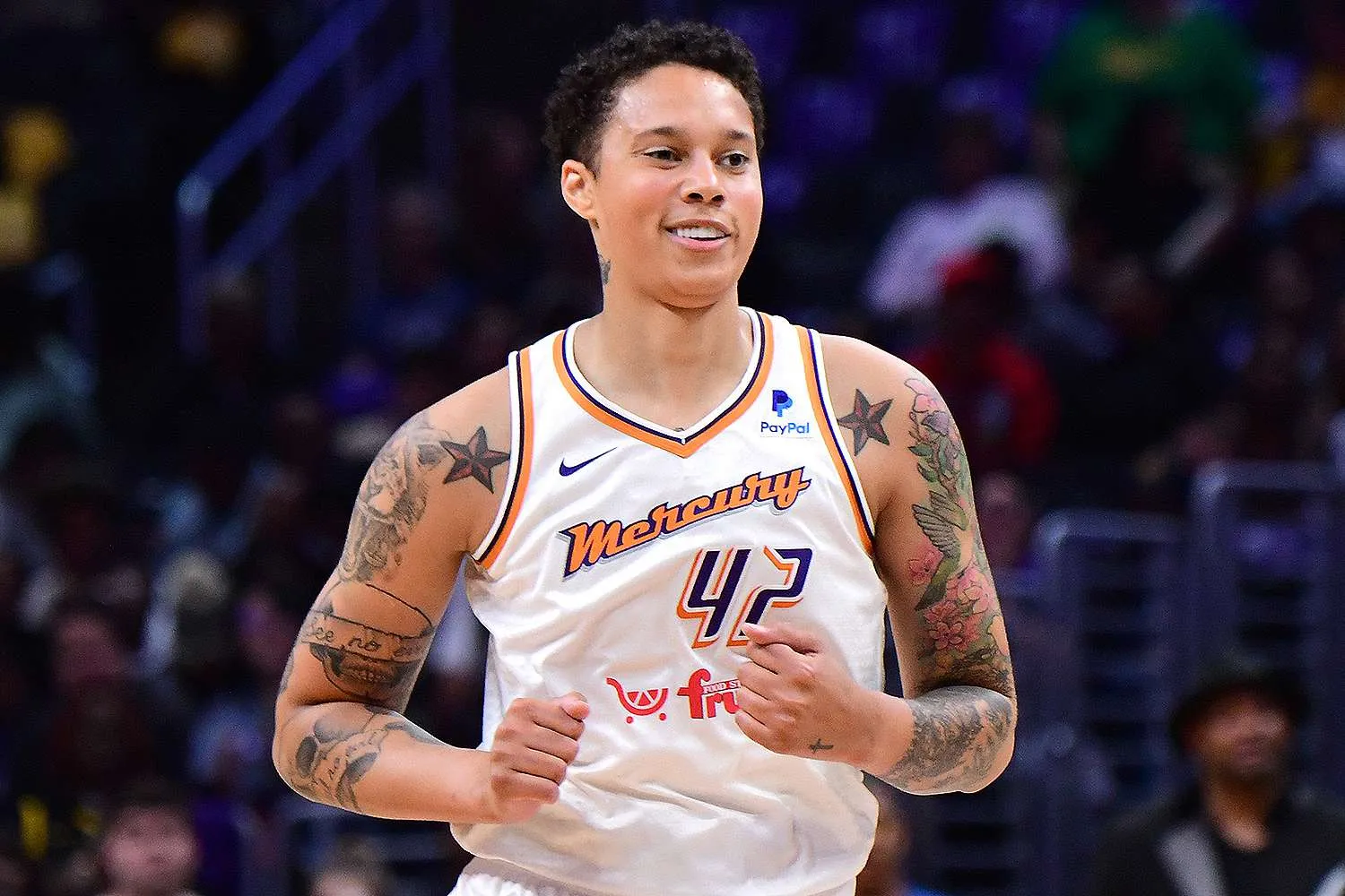 Brittney Griner plays her first WNBA game since her Russian imprisonment