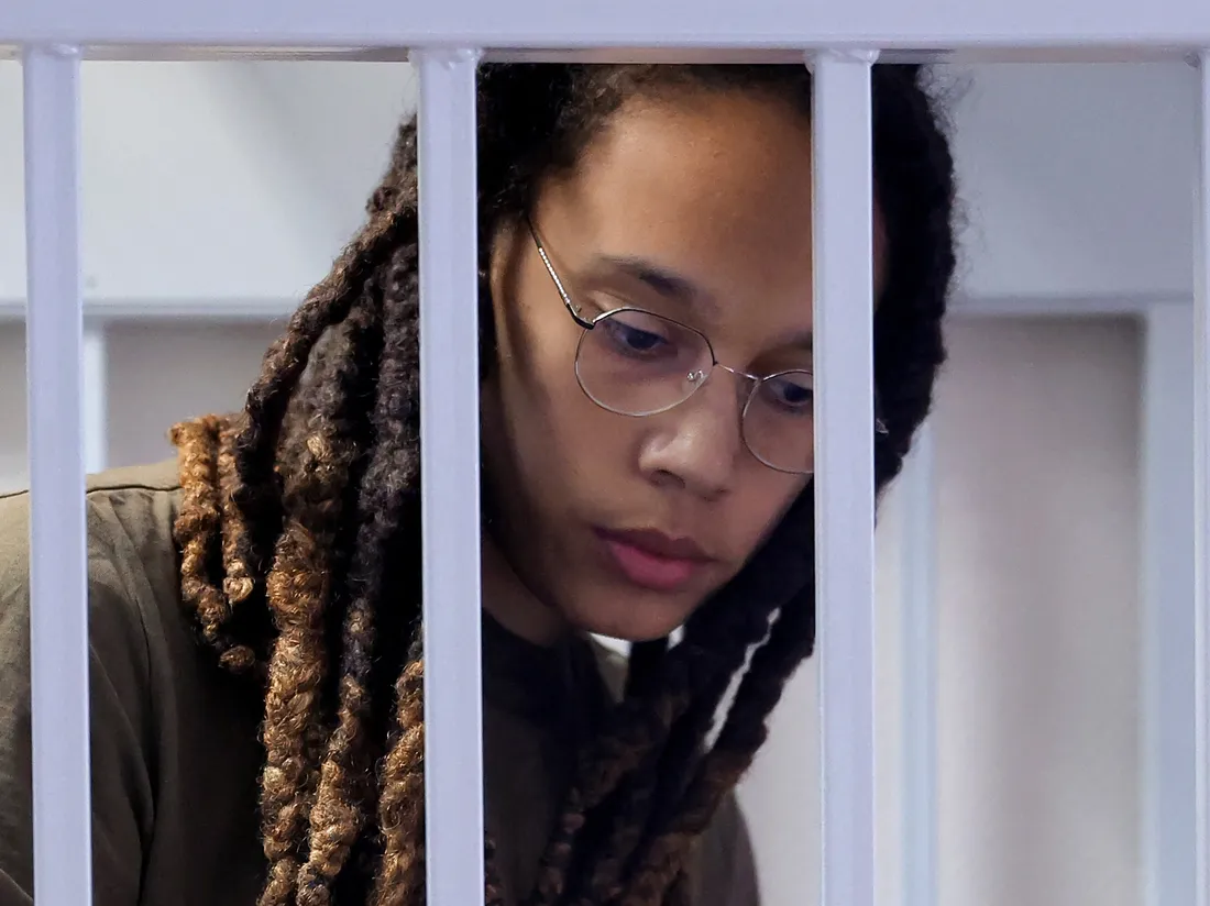 Brittney Griner reflects on her 'homecoming' after 293 days in a Russian prison: NPR