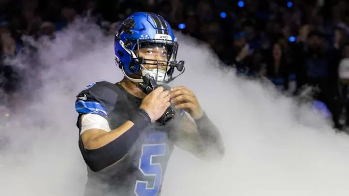 Detroit Lions running back David Montgomery (5).