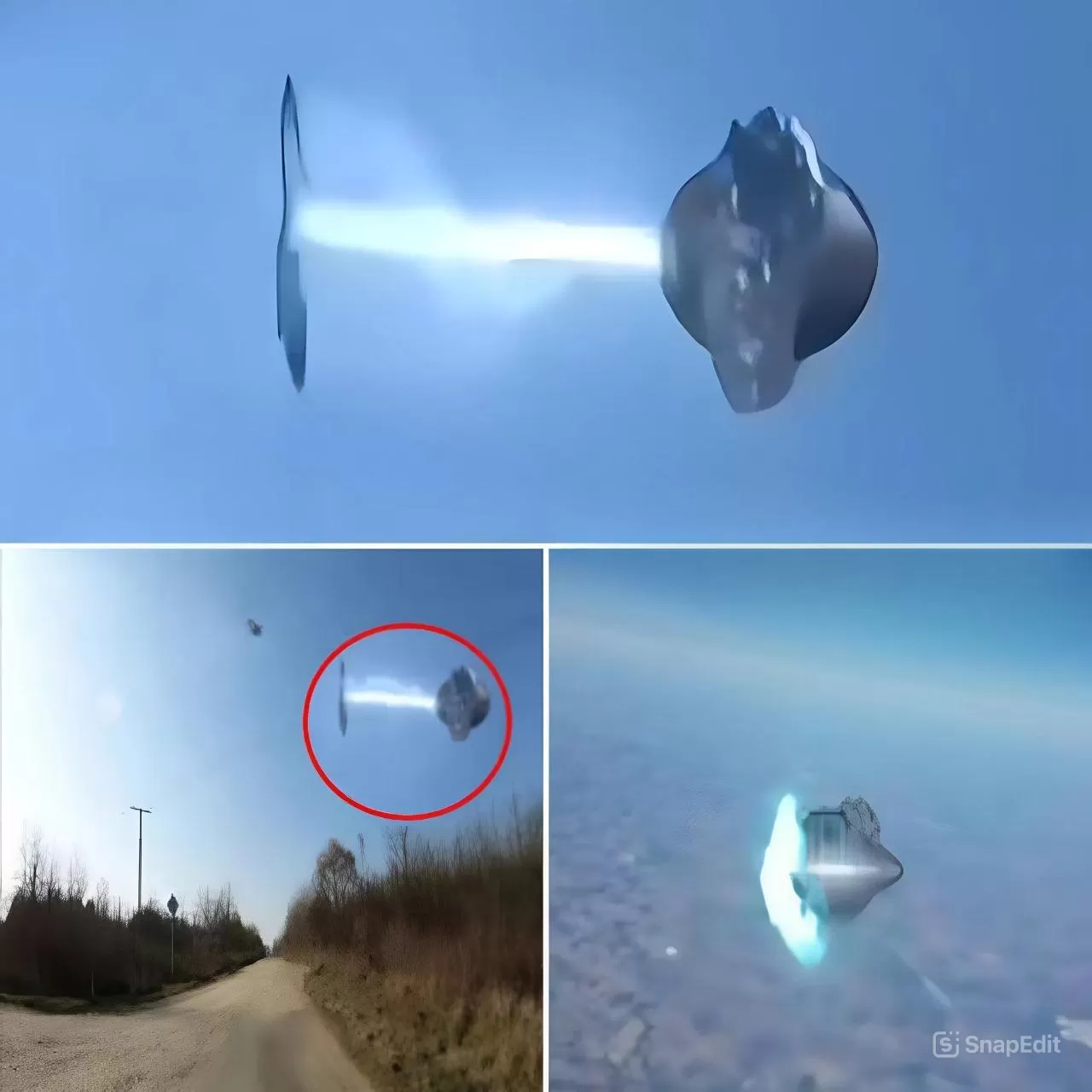 Close Defense! UFO Firing Energy Beams Towards Earth Revealed – Witnesses Amazed!