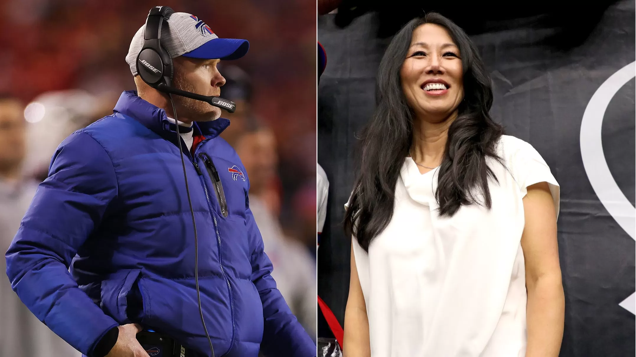 Bills Coach Breaks Silence on Kim Pegula's Medical Emergency