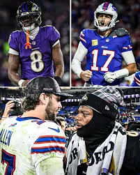 NFL on ESPN - Lamar Jackson vs. Josh Allen in the NFL... | Facebook