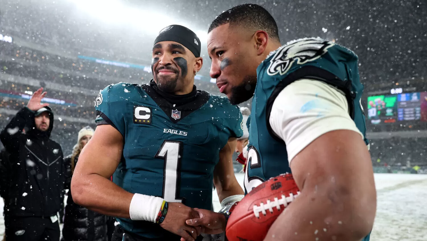 Eagles Top Rams In The Snow To Head To NFC Title Game