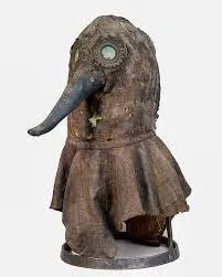 History Cool Kids - An authentic 16th century plague doctor mask that has been preserved over the years and is currently on display at the German Museum of Medical History in Ingolstadt.⁣ ⁣ During medieval Europe, there were two main theories on how diseases spread amongst the general populace: the Four Humors theory and the Miasma theory.⁣ ⁣ This particular mask was designed by those who believed in the Miasma theory, which stipulated that people got sick from “bad air”, hence, this mask’s long nose for protection. The doctors would additionally put pleasant smelling herbs and light them on fire to prevent Miasma from being inhaled by the wearer by “cleansing” the “bad air”.⁣ ⁣ Interestingly enough, the mask and outfit were somewhat effective as they were essentially early hazmat suits that protected them from fleas, the actual culprits in spreading the plague. However, they were not foolproof, as the suits themselves did not cover the ankles of the plague doctors, leaving them vulnerable to flea bites.⁣ | Facebook